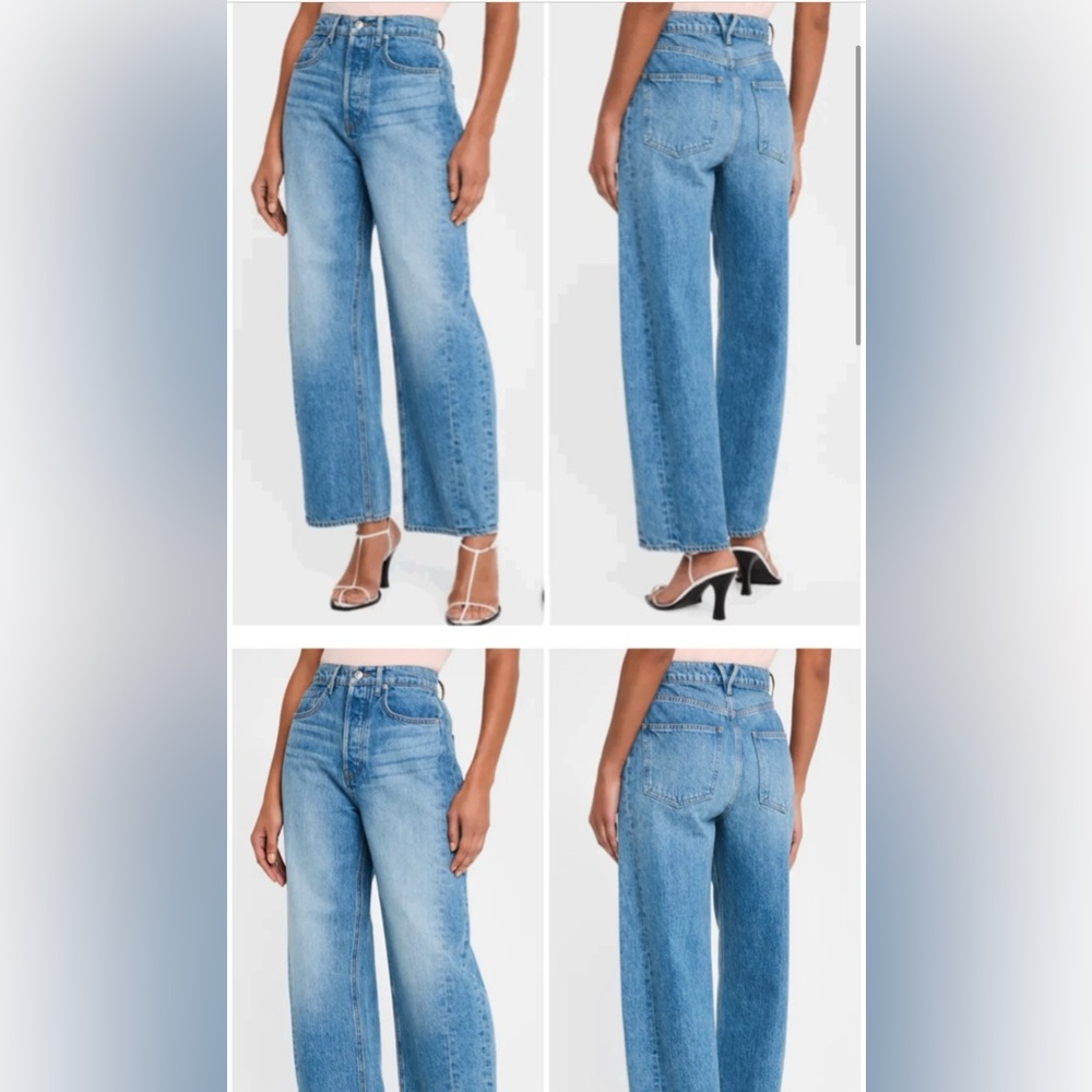 Veronica Beard Ryder barrel leg jeans